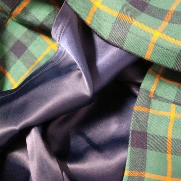 Modcloth Princess Highway Claudia Check Dress Green Plaid 10 - Picture 12 of 14